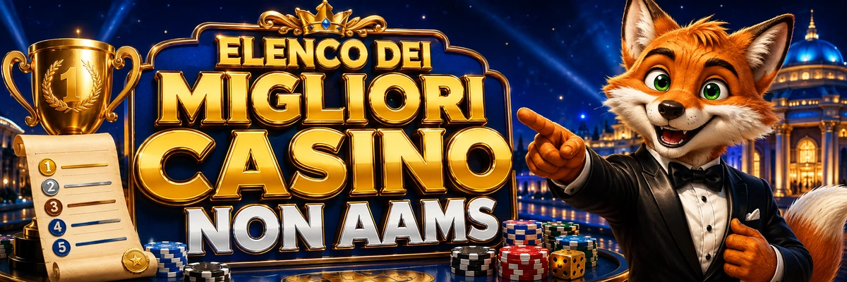 Elenco dei migliori Casino Non AAMS